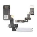 iPad Air 5 2022 Touch ID-sensor Flexkabel - Hvid
