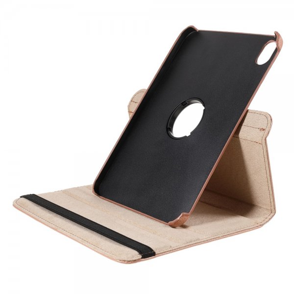 iPad mini (6. generation)/iPad mini (A17 Pro) Cover 360 Grader Drejbar Rosaguld