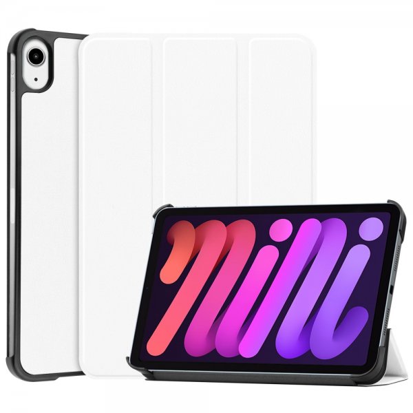 iPad mini (gen 6)/iPad mini (A17 Pro) Cover Foldbart Smart Hvid
