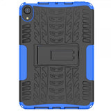 iPad mini (6. generation)/iPad mini (A17 Pro) Cover Dækmønster Stativfunktion Blå