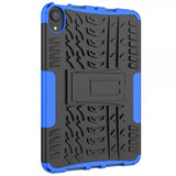 iPad mini (6. generation)/iPad mini (A17 Pro) Cover Dækmønster Stativfunktion Blå