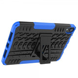 iPad mini (6. generation)/iPad mini (A17 Pro) Cover Dækmønster Stativfunktion Blå