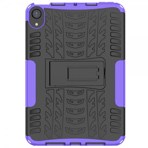iPad mini (gen 6)/iPad mini (A17 Pro) Cover Dækmønster Stativfunktion Lilla