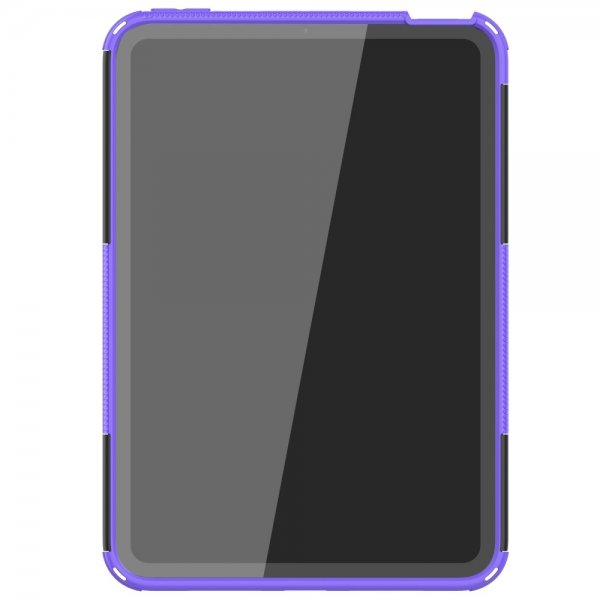 iPad mini (gen 6)/iPad mini (A17 Pro) Cover Dækmønster Stativfunktion Lilla