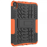 iPad mini (6. generation)/iPad mini (A17 Pro) Skal Dækmønster Stativfunktion Orange