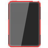 iPad mini (6. generation)/iPad mini (A17 Pro) Cover Dækmønster Stativfunktion Rød