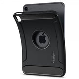Spigen iPad mini (6. generation)/iPad mini (A17 Pro) Cover Rugged Armor Matte Black