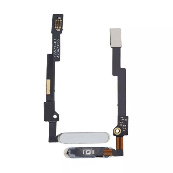 iPad Mini 6 Tænd/sluk-knap med Flexkabel - Hvid