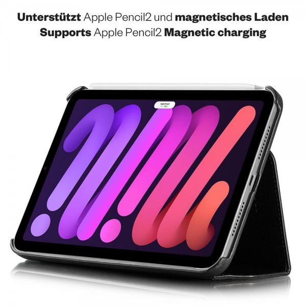 KAVAJ iPad mini (6. gen)/iPad mini (A17 Pro) cover Berlin sort