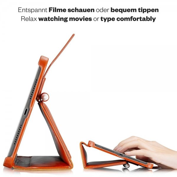 KAVAJ iPad mini (gen 6)/iPad mini (A17 Pro) Cover London Brun
