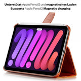 KAVAJ iPad mini (gen 6)/iPad mini (A17 Pro) Cover London Brun