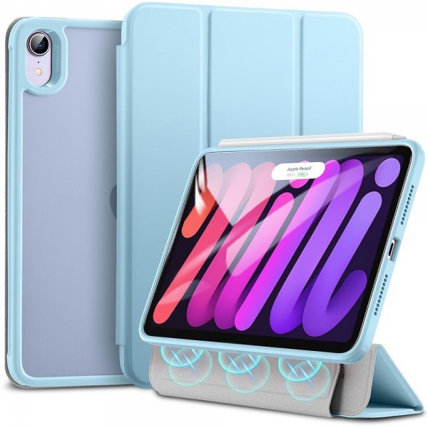ESR iPad mini (gen 6)/iPad mini (A17 Pro) Cover Rebound Hybrid Blå