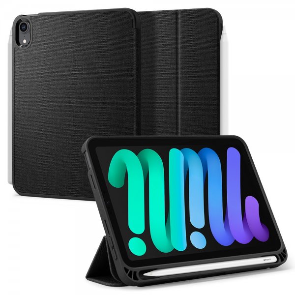 Spigen iPad mini (6. gen.)/iPad mini (A17 Pro) Cover Urban Fit Sort