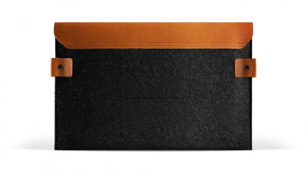 Mujjo iPad Mini Envelope Sleeve 8" Brun Sort