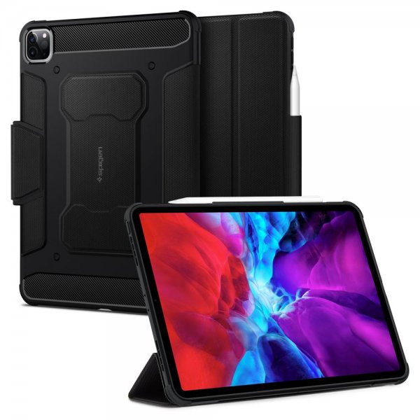 Spigen iPad Pro 11 2018/2020/2021 Cover Rugged Armor Pro Sort