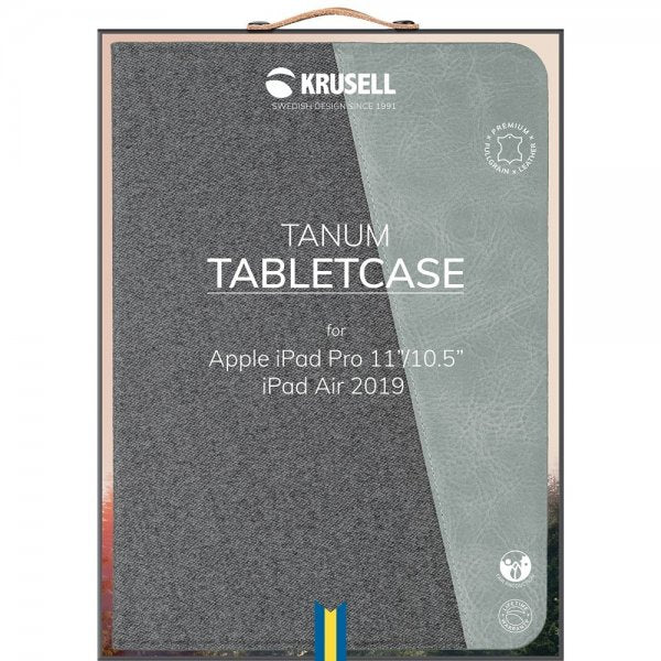 Krusell iPad Pro 11 2018/iPad Air 2019 Etui Tanum Cover Vintage Grey