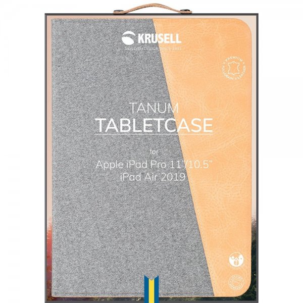 Krusell iPad Pro 11 2018/iPad Air 2019 Etui Tanum Cover Vintage Nude