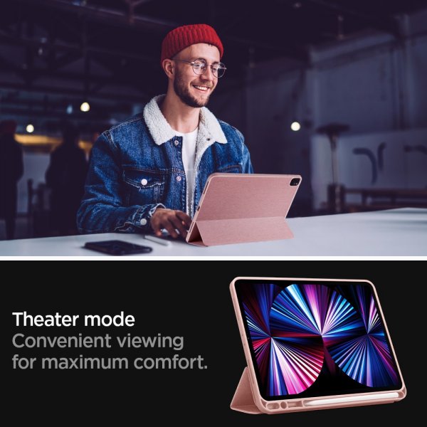Spigen iPad Pro 11 (gen. 2/3/4) Urban Fit Cover Rosaguld