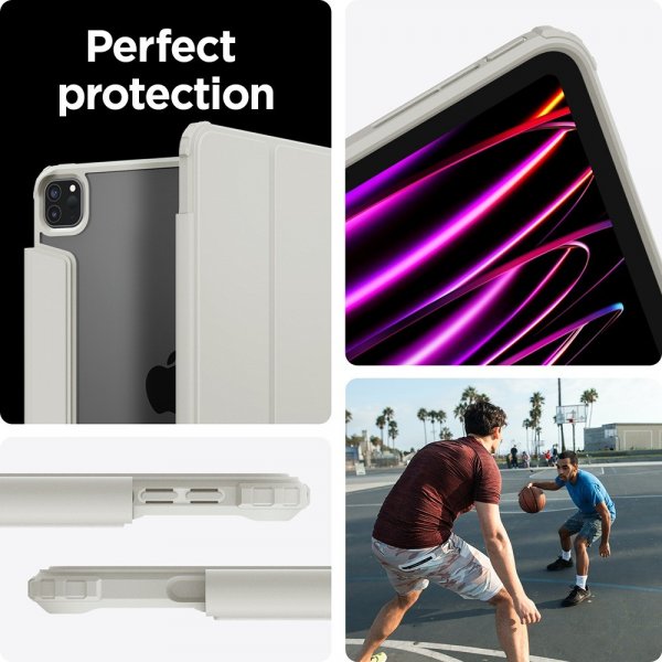 Spigen iPad Pro 11 (gen 1/2/3/4) Cover Air Skin Pro Grå
