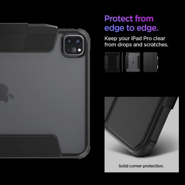 Spigen iPad Pro 11 (M4/M5) Cover Ultra Hybrid Pro Sort