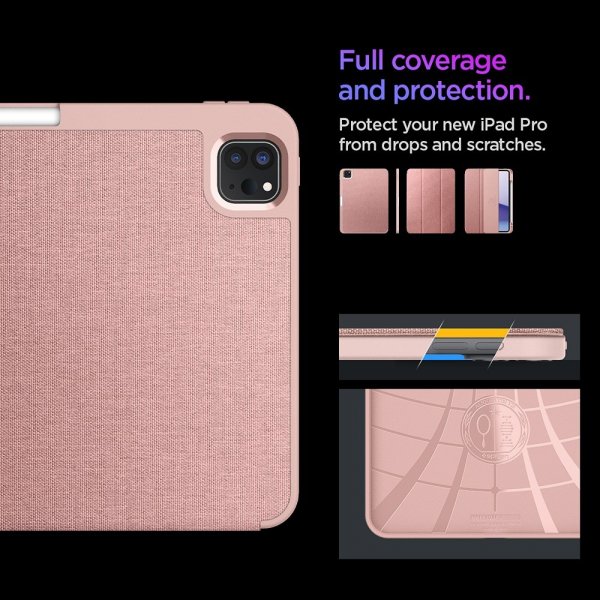 Spigen iPad Pro 11 (M4/M5) Cover Urban Fit Roseguld