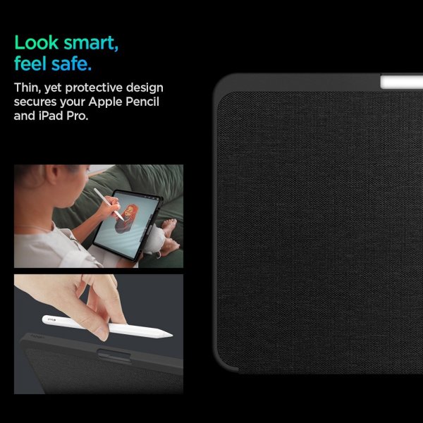 Spigen iPad Pro 11 (M4/M5) Cover Urban Fit Sort
