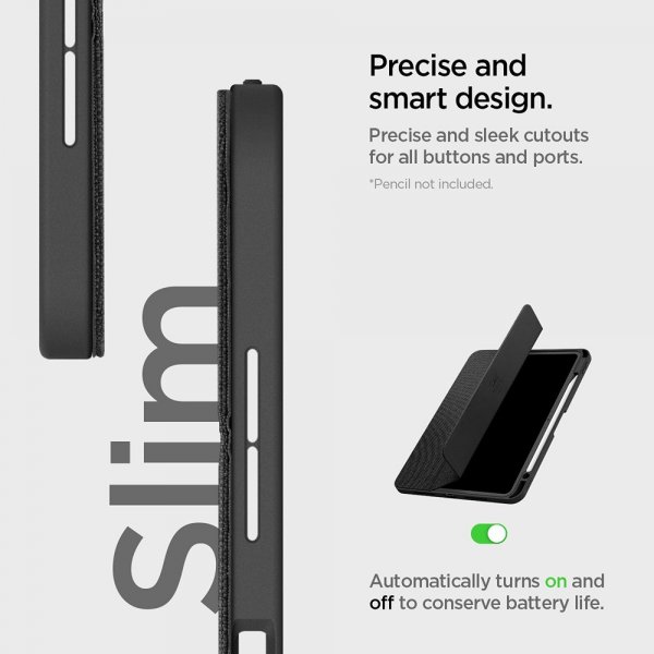 Spigen iPad Pro 11 (M4/M5) Cover Urban Fit Sort