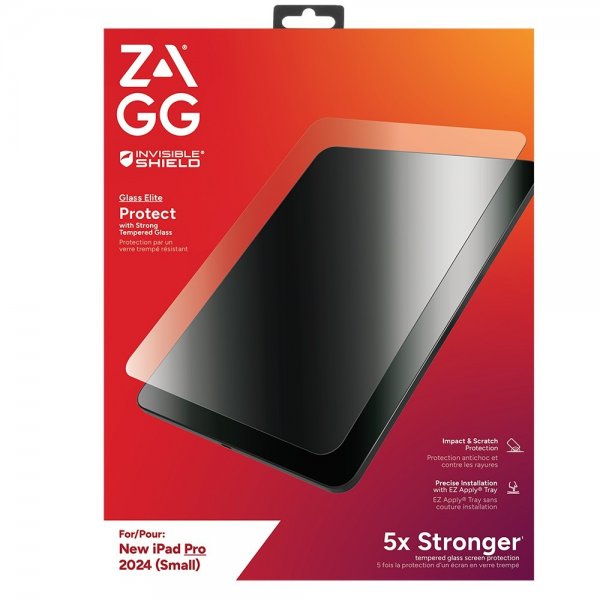 ZAGG InvisibleShield iPad Pro 11 (M4/M5) Skærmbeskyttelse Glass Elite