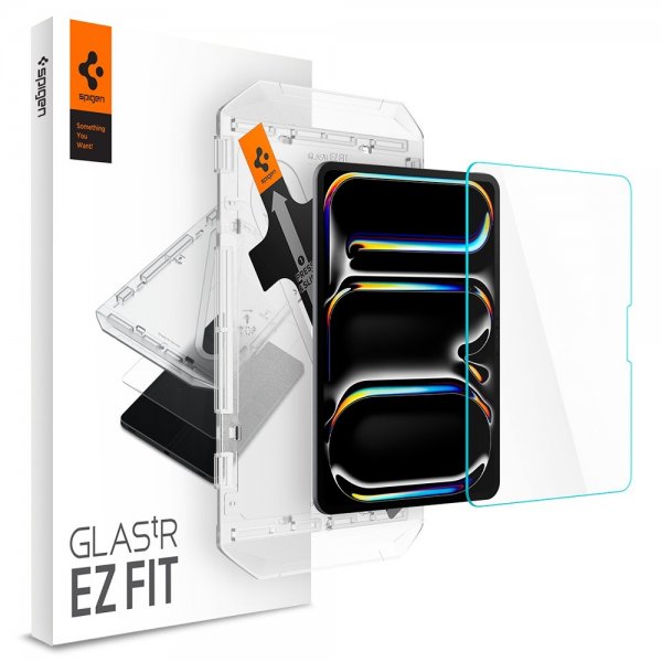 Spigen iPad Pro 11 (M4/M5) Skærmbeskyttelse GLAS.tR EZ Fit