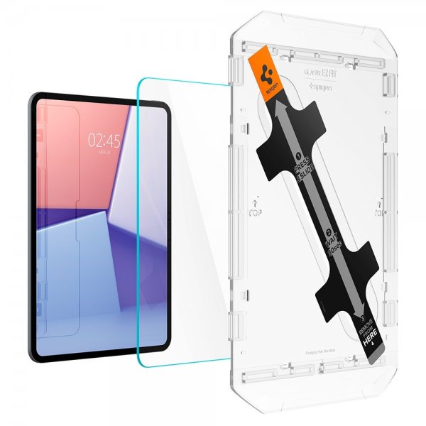 Spigen iPad Pro 11 (M4/M5) Skærmbeskyttelse GLAS.tR EZ Fit