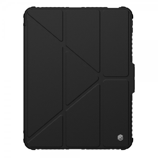 Nillkin iPad Pro 11 (M4/M5) Cover Bumper Leather Case Pro Sort