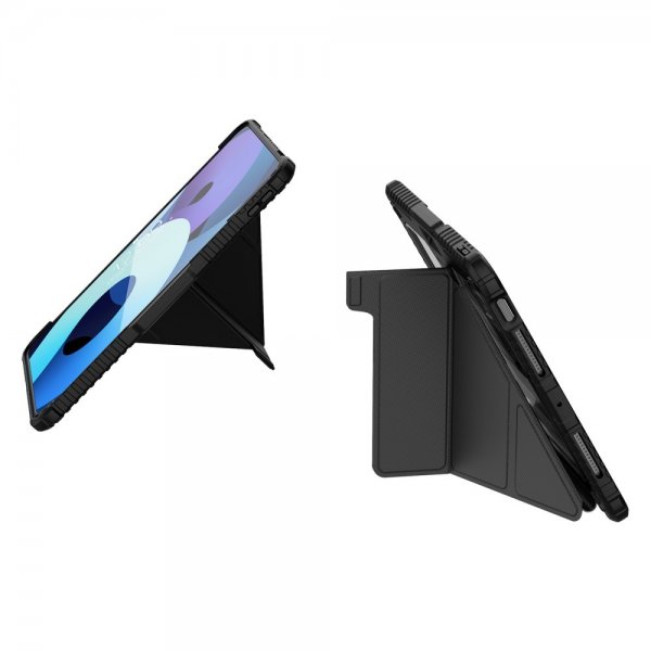 Nillkin iPad Pro 11 (M4/M5) Cover Bumper Leather Case Pro Sort
