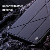 Nillkin iPad Pro 11 (M4/M5) Cover Bumper Leather Case Pro Sort