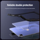 Nillkin iPad Pro 11 (M4/M5) Cover Bumper Leather Case Pro Sort