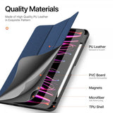 Dux Ducis iPad Pro 11 (M4/M5) Cover DOMO Series Blå
