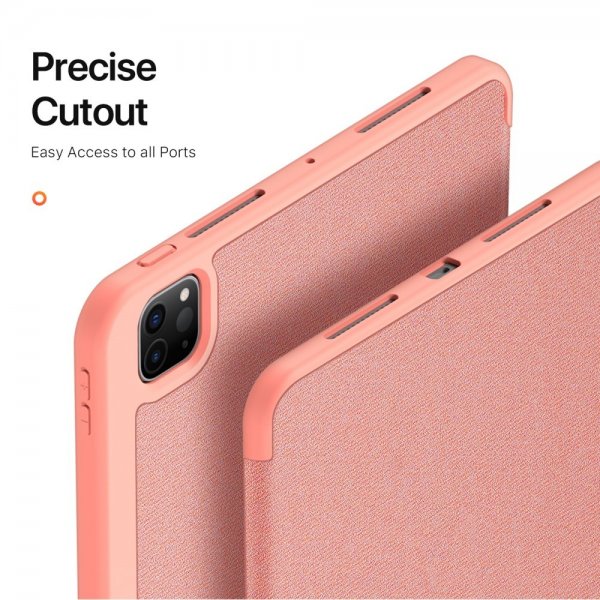 Dux Ducis iPad Pro 11 (M4/M5) Cover DOMO Series Pink