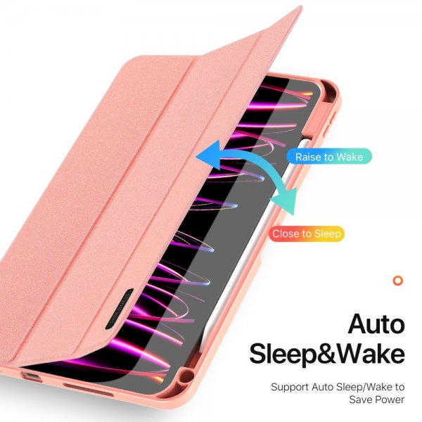 Dux Ducis iPad Pro 11 (M4/M5) Cover DOMO Series Pink