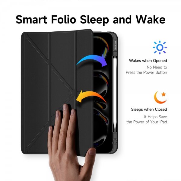 Dux Ducis iPad Pro 11 (M4/M5) Cover Magi Series Sort