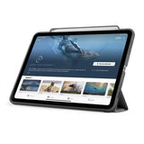 Pipetto iPad Pro 11 (M4/M5) Cover Origami No3 Pencil Case Grå