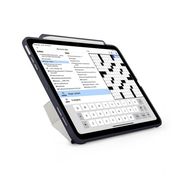 Pipetto iPad Pro 11 (M4/M5) Cover Origami No3 Pencil Case Mørkeblå