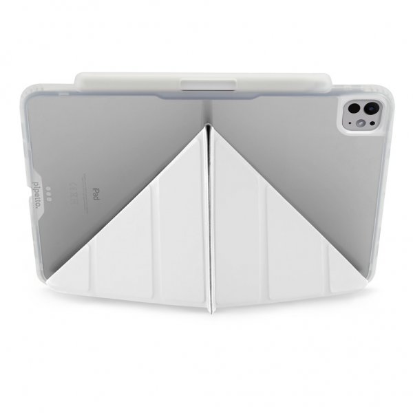 Pipetto iPad Pro 11 (M4/M5) Cover Origami No3 Pencil Case Hvid