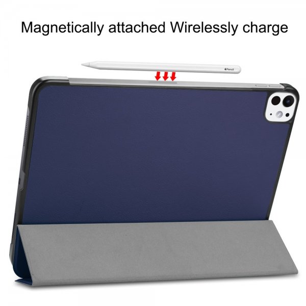 iPad Pro 11 (M4/M5) Trifold Cover Blå