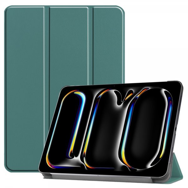 iPad Pro 11 (M4/M5) Cover Trifold Grøn