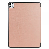 iPad Pro 11 (M4/M5) Fodral Trifold Rosaguld