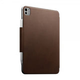 Nomad iPad Pro 11 (M4/M5) Folio i læder, Brun