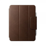 Nomad iPad Pro 11 (M4/M5) Folio i læder, Brun