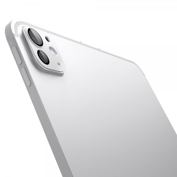 Spigen iPad Pro 11 (M4/M5)/iPad Pro 13 (M4/M5) Kamerabeskyttelse Glas.tR EZ Fit Optik Metal Sølv