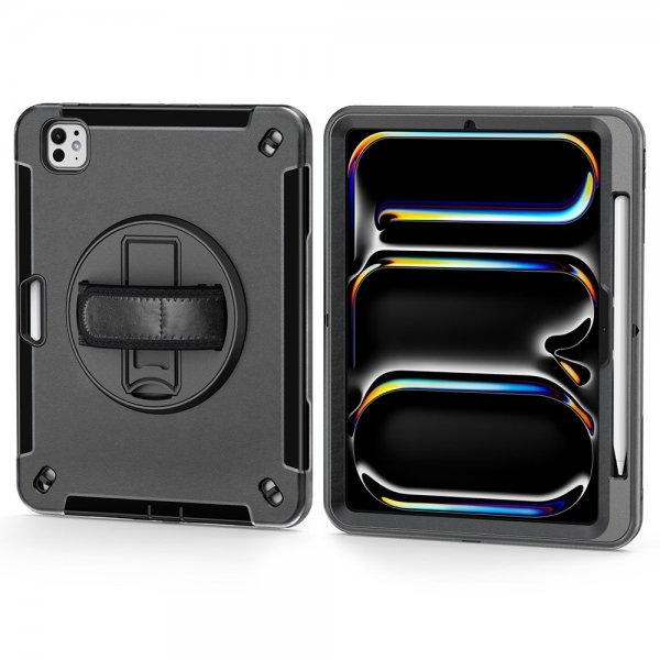 4smarts iPad Pro 11 (M4/M5) Cover Rugged Case Grip Sort