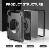 4smarts iPad Pro 11 (M4/M5) Cover Rugged Case Grip Sort