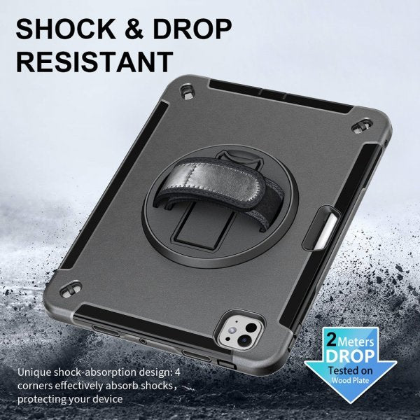4smarts iPad Pro 11 (M4/M5) Cover Rugged Case Grip Sort